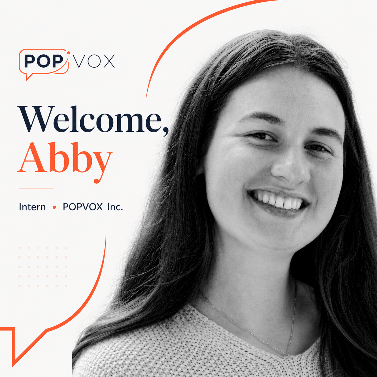 Welcome, Abby